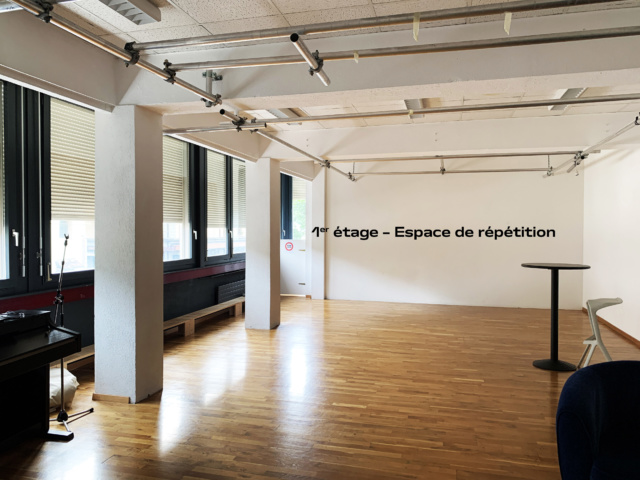 1er étage – Espace de répétition